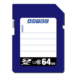 SDHCカード 64GB データ復旧サービス付き AD-SDTX64G/U1(AD-SDTX64G/U1)