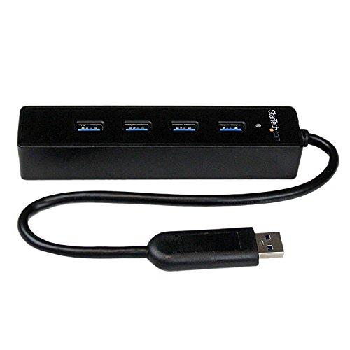 4 Port Portable SuperSpeed USB 3.0 Hub with Built-in Cable(ST4300PBU3)