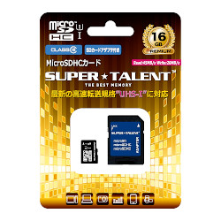 ST16MSU1P [16GB] UHS-I Class10 Ή microSDHC/XCJ[h 16GB ST16MSU1P(ST16MSU1P) SUPER TALENT