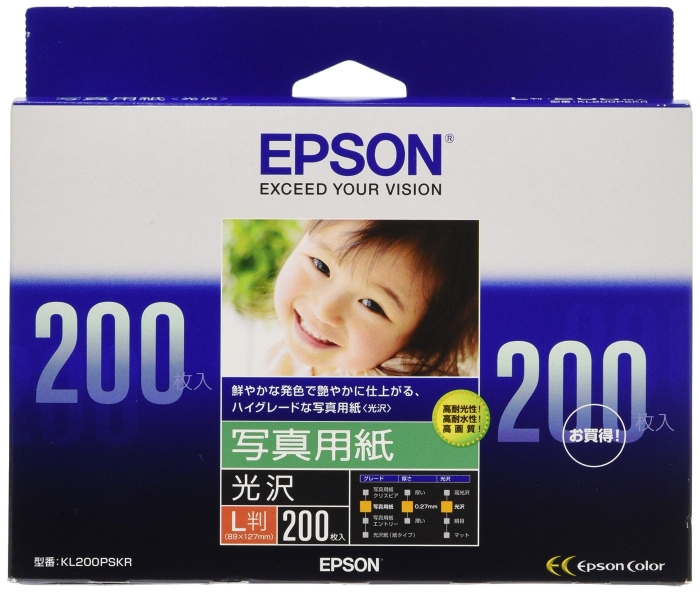 ʐ^p (L/200)(KL200PSKR) EPSON Gv\