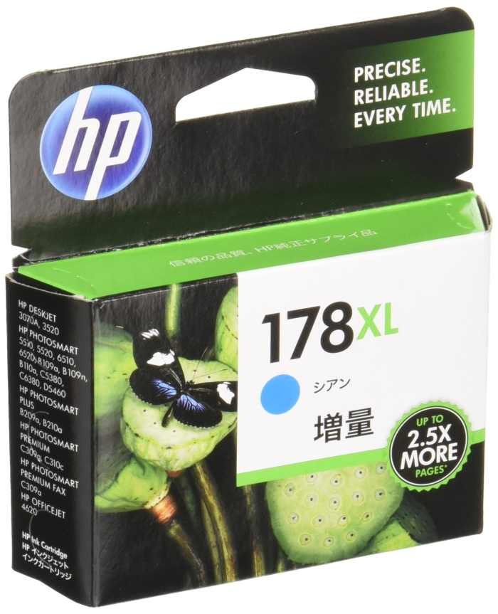 HP 178XL CB323HJ (VA) HP178XL@CNJ[gbW VA (CB323HJ) HP GC`s[