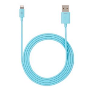  USB Color Cable with Lightning Connector u[ (SB-CA34-APLI/BL)