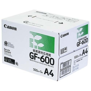 Ȏp GF-600 A4 SGS-COC-001433 FSC~bNX CANON Lm