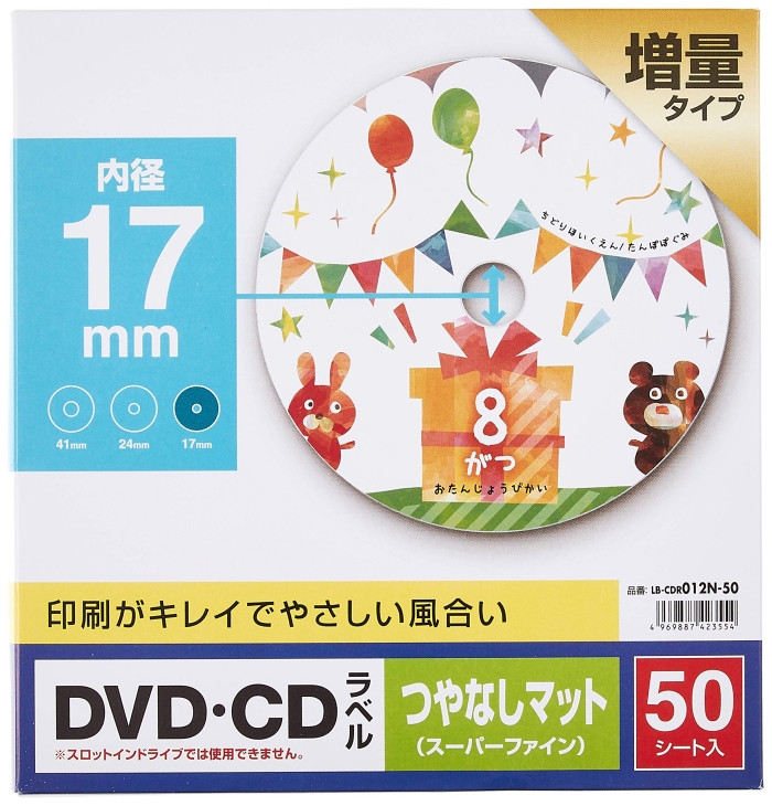 CNWFbgDVD/CDxia17mmE}bgj@LB-CDR012N-50 SANWASUPPLY TTvC