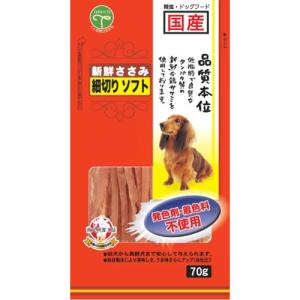 [友人] 新鮮ささみ 細切りソフト70g (-)