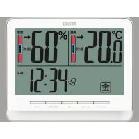 タニタ デジタル温湿度計 ホワイト ホワイト  TT538WH