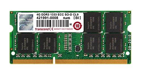 TS512MSK72V3N 4GB 204pin DDR3 ECC SO-DIMM(PC3/10600 1333)(TS512MSK72V3N)