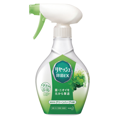 Ecjoy 花王 リセッシュ 除菌ex 消臭芳香剤 液体 グリーンハーブの香り 本体 370ml