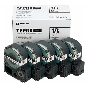 �L���O�W�� �e�[�v�J�[�g���b�W �e�v��PRO 18mm 5�� SS18K-5P ��