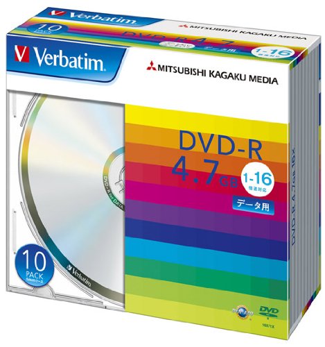 Verbatim DHR47J10V1 (DVD-R 16{ 10g) DVD-R 4.7GB 10XEVo[ DHR47J10V1(DHR47J10V1) MITSUBISHI OHd@