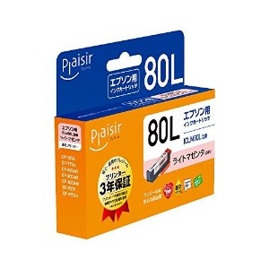 互換インクカートリッジ EPSON ライトマゼンタ ICLM80L PLE-E80L-LM