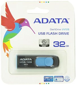 DashDrive UV128 AUV128-32G-RBE [32GB BLACK+BLUE] AUV128-32G-RBE A-DATA