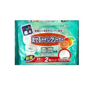 流せる重層トイレクリーナ　48枚入  1個(24枚×2パック入)