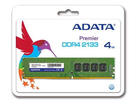 AD4U2133W4G15-R [DDR4 PC4-17000 4GB]  4GB DDR4 2133 288pin Unbuffered DIMM e[pbP[W(AD4U2133W4G15-R) ADATA
