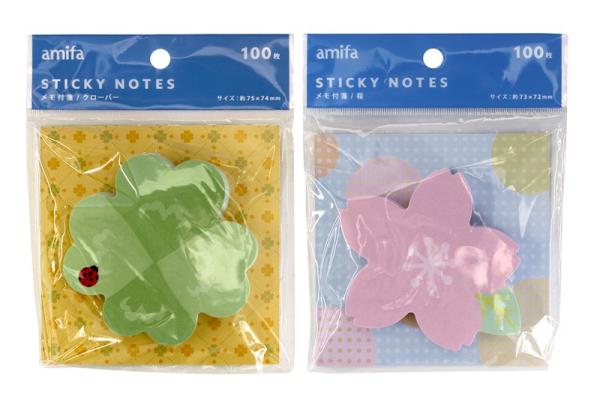 Ecjoy メモ付箋 インデックス 100p 桜 クローバー 色は選べません Ecjoy メモ付箋 インデックス 100p 桜 クローバー 色は選べません