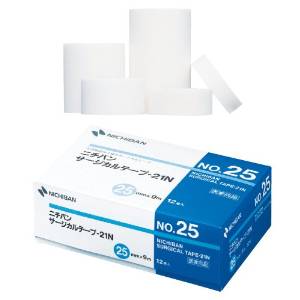 サージカルテープ21N 18mm×9m 18巻入 No.18 1箱(18巻入)