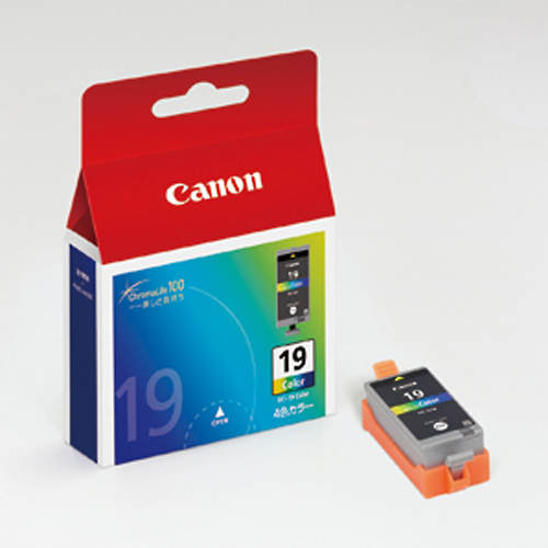 Canon  CNJ[gbW BCI-19 Color 4FJ[ BCI-19CLR