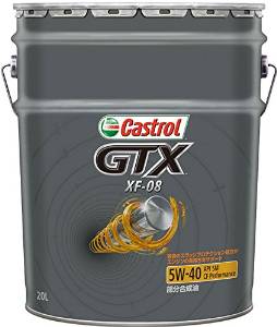 Castrol@JXg[@XF-08@5W40@SM@20L@SM-CF@5W40