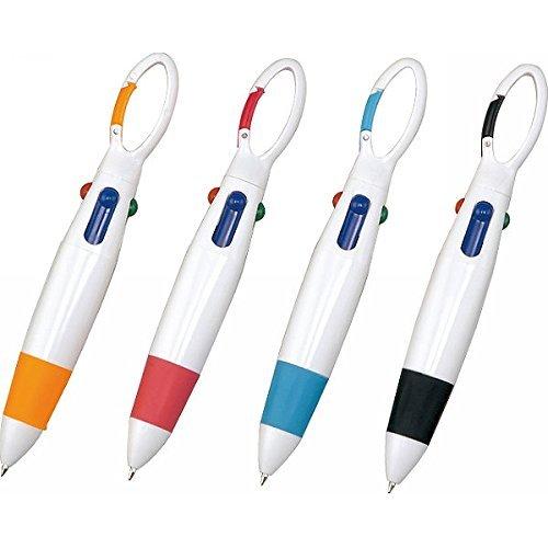 カラビナ４色ボールペン　　 ＢＫ１０４