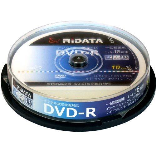 RiDATA D-RCP16X.PW10RD D ^pDVD-R 120 1-16{ XshP[X10P