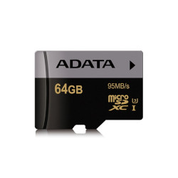 AUSDX64GUI3CL10-RA1 [64GB] Premier Pro microSDXC UHS-I U3 Class10 64GB MLC̗p(AUSDX64GUI3CL10-RA1) ADATA Technology