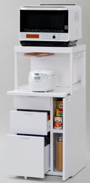 エムケー精工 レンジ台 ファインキッチン SＫ-311Ｗ【沖縄・離島・一部の地域への配送不可】(日曜日、祝日を除く平日のみのお届け)  e0sHFkQJxf, キッチン収納 - esquelles.org