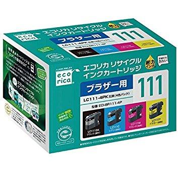 TCNCNJ[gbW BROTHER LC111-4PKΉ@4(ubN/VA/}[^/CG[) ECI-BR111-4P