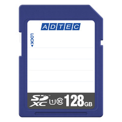 SDXCJ[h 128GB UHS-I Class10 f[^T[rXt(AD-SDTX128G/U1) AhebN