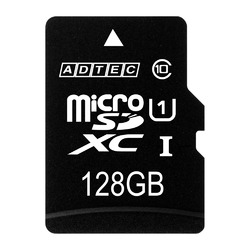 microSDXCJ[h 128GB UHS1 SDϊAdaptert AD-MRXAM128G/U1(AD-MRXAM128G/U1) AhebN