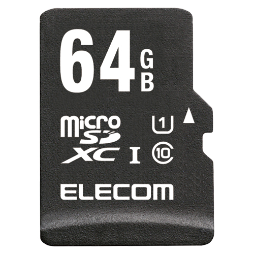  microSDXCカード/ネットワークカメラ用/UHS-I U1/Class10/64GB(MF-AMR064GU11/H)