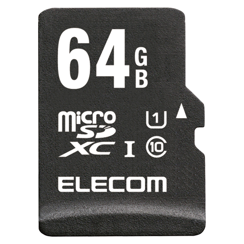 MF-AMR064GU11/H [64GB] microSDXCJ[h/lbg[NJp/UHS-I U1/Class10/64GB(MF-AMR064GU11/H) ELECOM GR