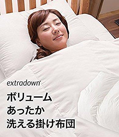 Ecjoy Mofua モフア Mofua モフア 掛け布団 Extradown ボリューム あったか洗える掛布団1 4kg サイズ S シングル オフホワイト 品番 特価 5 556