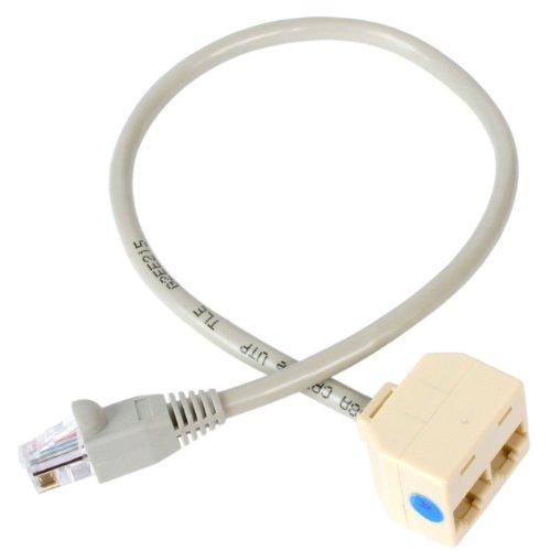RJ45W[Xvb^ 1x IX - 2x X RJ45SPLITTER(RJ45SPLITTER)
