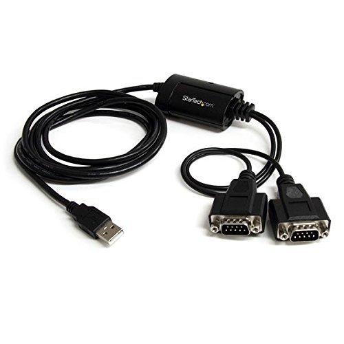 USB-RS232C/DB-9 x2 シリアル変換ケーブル ICUSB2322F(ICUSB2322F)