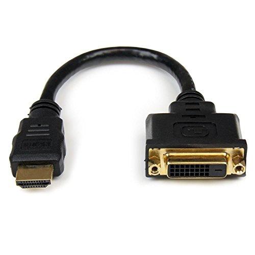 20cm HDMI-DVI-DϊP[u IX/X HDDVIMF8IN(HDDVIMF8IN) STARTECH.COM