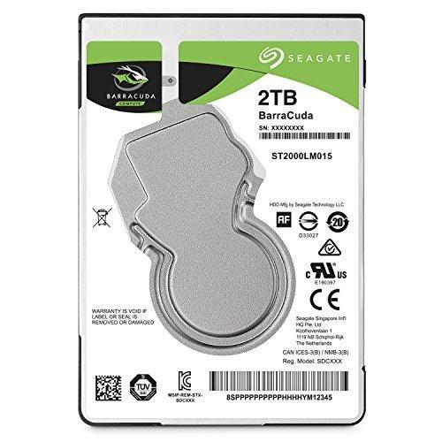 BarraCuda 25 2.5inch SATA 6Gb/s 2TB 128MB 5400rpm (7mm)(ST2000LM015)