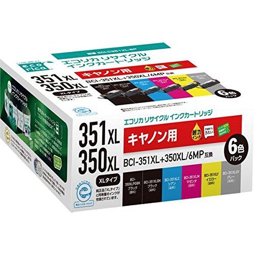 TCNCNJ[gbW CANON  BCI-351XL+350XL/6MP@6FZbg() ECI-C351XL-6P
