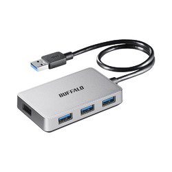 BSH4U300U3SV [Vo[] USB3.0 oXp[ 4|[gnu }Olbgt Vo[(BSH4U300U3SV) BUFFALO obt@[