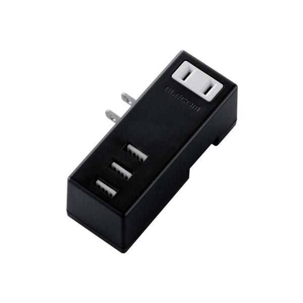 MOT-U04-2132BK [ubN] USB^bv/USBX~3/AC~1/}/P[u/2.1A/ubN(MOT-U04-2132BK) ELECOM GR