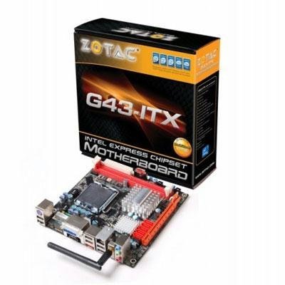 G43ITX-A-E MiniITX LGA775 CPUΉ G43`bvZbg Zotac G43-ITX (G43ITX-A-E) ZOTAC