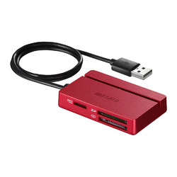 USB2.0 }`J[h[_[ X^_[hf bh(BSCR100U2RD) BUFFALO obt@[