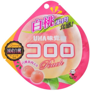 Ecjoy Uha味覚糖 コロロ 白桃 40g 入数6 Ecjoy Uha味覚糖 コロロ 白桃 40g 入数6