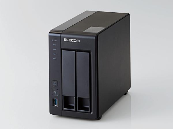 LinuxNAS/2Bay/2TB/NetStor5V[Y NSB-5A2T2BL(NSB-5A2T2BL) ELECOM GR