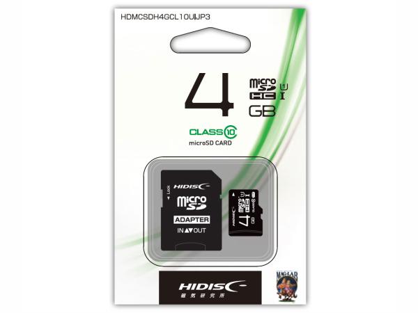  HDMCSDH4GCL10UIJP3 MicroSDHCJ[h4GB class10 UHS-IA_v^[t