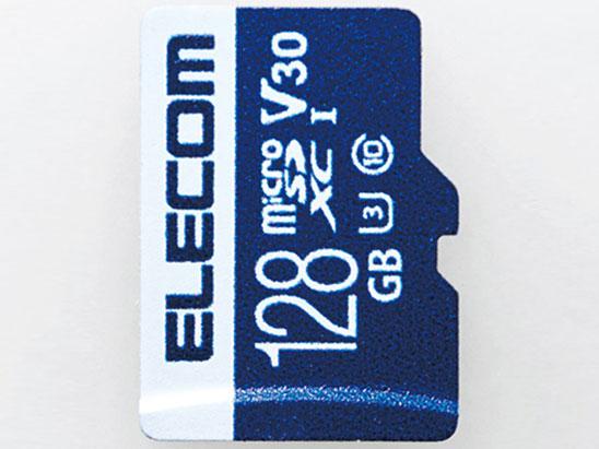 MicroSDXCカード　データ復旧サービス付　ビデオスピードクラス対応　UHS-I　U3　80MB/s　128GB  MF-MS128GU13V3R 1枚