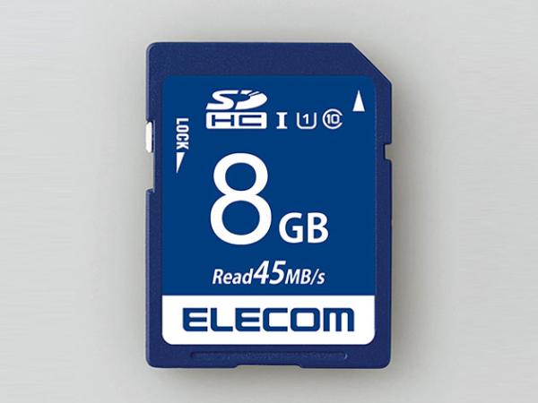 GR MF-FS008GU11R f[^SDHCJ[h(UHS-I U1) 8GB(MFFS008GU11R) ELECOM GR