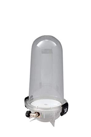 小型真空ポット　バルブ付　φ186×254mm MVP-100MV 1個