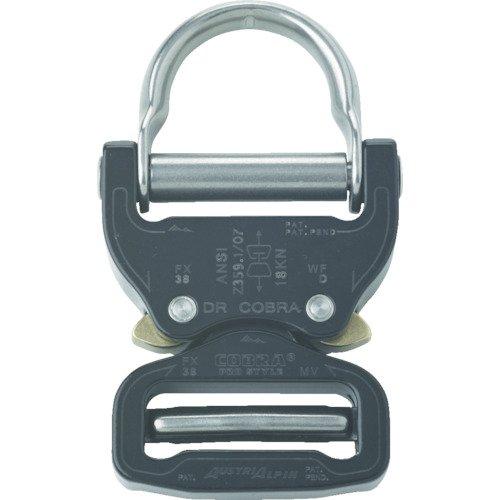 FX38KVDALPIN COBRA バックル 38MM Dリング ブラック7669402
