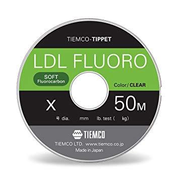 ティペット LDL フロロティペット 5X 0.8号 50m 4.6kg 2.1lb
