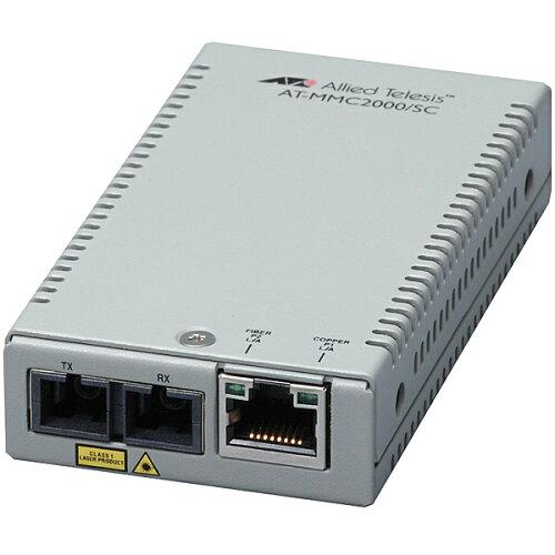 AT-MMC2000/SC-Z7 [10/100/1000BASE-Tx1A1000BASE-SX(SC)x1(fo[X^_[hێ7Nt)](3448RZ7)